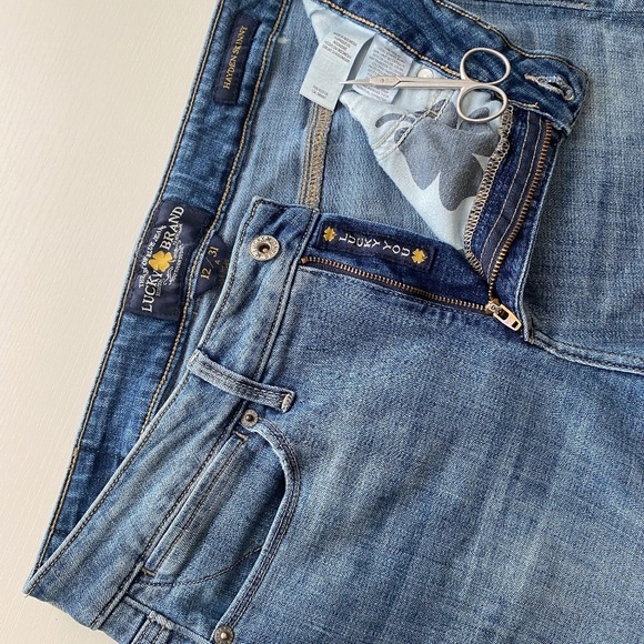 Lucky Brand Hayden High Rise Skinny Jeans Medium Wash Sz 12/31 - Picture 8 of 14